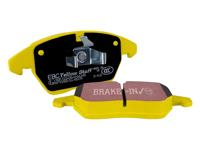 EBC Yellowstuff Brake Pads, Rear (2010-2021 Lotus Evora 3.5L & 3.5S V6)